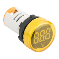 Индикатор значения напряжения желтый ED16-22VD PROxima (EKF) ed16-22vd-y