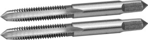 Комплект метчиков М5x0.8мм, сталь 9ХС, ручные (ЗУБР) 4-28006-05-0.8-H2