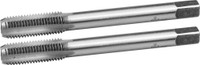 Комплект метчиков М8x1.25мм, сталь 9ХС, ручные, (ЗУБР) 4-28006-08-1.25-H2