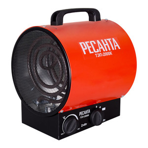 Пушка тепловая электрическая на 2 кВт, круглая (Ресанта) 67/1/7