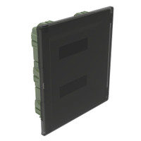 Щит распределительный встраиваемый ЩРв Practibox3 2х12м земля+нейтраль прозрачная дверь (Legrand/Daccord) 401753