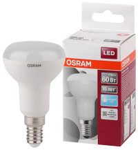 Лампа светодиодная LED 7Вт Е14 STAR R50(замена 60Вт), нейтральный Osram (LEDVANCE) 4058075282575