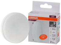 Лампа светодиодная LED 6 Вт GX53 3000К 480Лм таблетка 220 В (замена 50Вт) OSRAM (LEDVANCE) 4058075581975