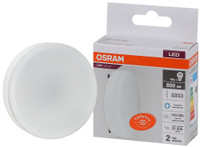 Лампа светодиодная LED 10 Вт GX53 6500К 800Лм таблетка 220 В (замена 75Вт) OSRAM (LEDVANCE) 4058075582125