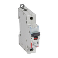 Выключатель автоматический однополюсный 10А C DX3-E 6кА (Legrand/Daccord) 407261