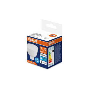 Лампа светодиодная 7 Вт 700Лм 6500К GU5.3 170-250В OSRAM LONG LIFE (LEDVANCE) 4099854303593