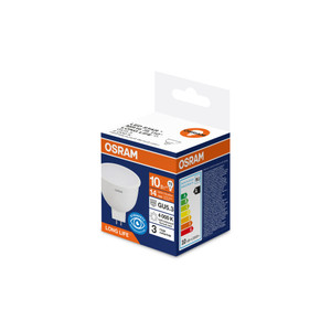 Лампа светодиодная 10Вт 1000Лм 4000К GU5.3 170-250В OSRAM LONG LIFE (LEDVANCE) 4099854303715