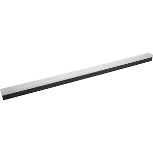 Светильник светодиодный ДПО-24вт 4000К 2400Лм линейный рассеиватель матовый в алюминиевом корпусе черный (FERON) AL4020 41225