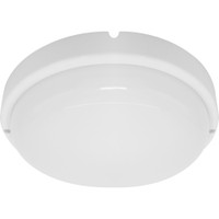 Светильник светодиодный ДБП-12w с датчиком 6500К 960Лм IP65 круглый белый ЖКХ (FERON) AL3009 41321