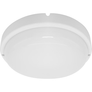 Светильник светодиодный ДБП-12w с датчиком 6500К 960Лм IP65 круглый белый ЖКХ (FERON) AL3009 41321