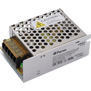 Драйвер светодиодный LED 30w 12v (FERON) LB002 41349