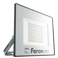 Прожектор светодиодный ДО-50w 6400К 5000Лм IP65 черный Feron.PRO (FERON) LL-1000 41540