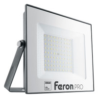 Прожектор светодиодный ДО-100w 6400К 10000Лм IP65 черный Feron.PRO (FERON) LL-1000 41541