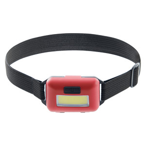 Фонарь светодиодный налобный Эконом на батарейках 3хAAA 2w COB IP44 пластик (FERON) TH2308