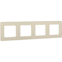Рамка 4-местная слоновая кость INSPIRIA (IEK) 673961