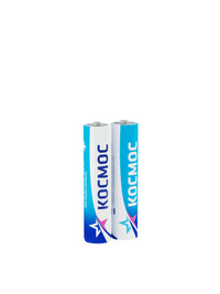 Батарейка R03 (ААА) 1.5V Zinc carbon 2S в шринке (Космос)