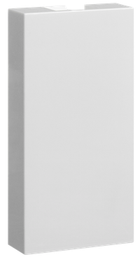 Заглушка (1 модуль) белая (2шт/компл) (IEK) 4521341