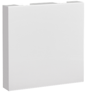 Заглушка (2 модуля) белая (2шт/компл) (IEK) 4521342