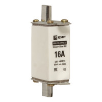 Вставка плавкая ППН-33 100/16А габарит 00С (EKF) fus-33/100/16