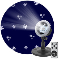 Проектор LED Метель, IP44, 220В ENIOP-09 (ЭРА) Б0047980