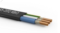 Кабель силовой ВВГ-Пнг(А)-FRLSLTx 3х1.5 ок (N.PE)-0.66 ТРТС  100м (Ивановский кабельный завод)