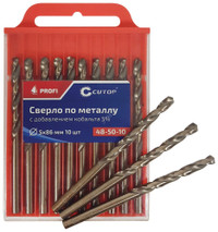 Сверло по металлу Cutop Profi с кобальтом 5%, 3.2X65 мм (10 шт) (CUTOP) 48-32-10