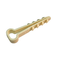 Дюбель-хомут  5-8 мм для плоского кабеля (100) (Партнер) 80958