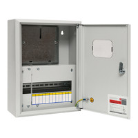 Щит учетно-распределительный навесной ЩУРн-1/12о IP31 с окном 400x300x140 (EKF) mb23-1/12