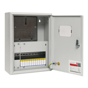 Щит учетно-распределительный навесной ЩУРн-1/12о IP31 с окном 400x300x140 (EKF) mb23-1/12