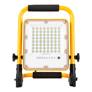 Прожектор светодиодный ДО-30w переносной аккумуляторный 6400K IP66 с зарядным устройством (FERON) LL-950 48675