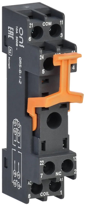 Розетка ORS-G-1-2 для реле OGR-1 2C (ONI) ORS-G-1-2-G