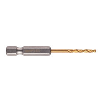 Сверло по металлу RedHEX HSS-G TiN 2.5 мм (2шт) (Milwaukee) 48894704