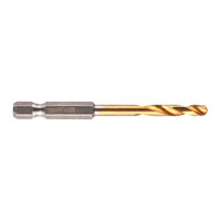 Сверло по металлу RedHEX HSS-G TiN 4.5 мм (1шт) (Milwaukee) 48894710