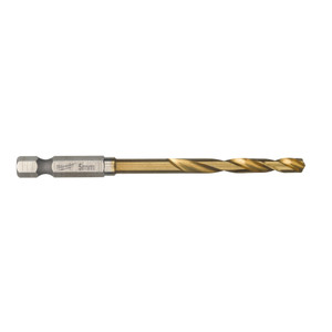 Сверло по металлу RedHEX HSS-G TiN 5 мм (1шт) (Milwaukee) 48894712