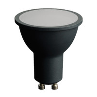 Лампа светодиодная LED 8вт 230в GU10 теплый черный корпус Feron.PRO (FERON) LB-1608 48958