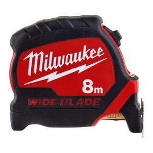 Рулетка Премиум с широким полотном 8м (Milwaukee) 4932471816