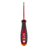 Отвертка трехгранная изолированная VDE SL 0.4X2.5X75 (Milwaukee) 4932478712