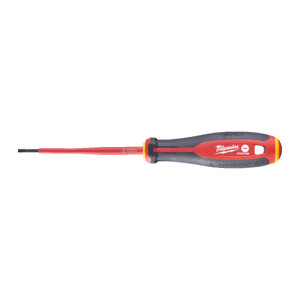 Отвертка трехгранная изолированная VDE SL 0.5X3X100 (Milwaukee) 4932478713