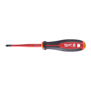 Отвертка трехгранная изолированная VDE PH/SL2 X100 (Milwaukee) 4932478734