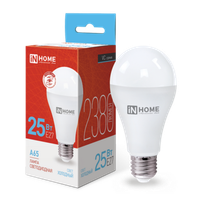 Лампа светодиодная LED-A65-VC 25Вт 230В Е27 6500К 2380Лм IN HOME (IN-HOME) 4690612024103