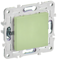 SKANDY Заглушка с суппортом SK-C01G мятный IEK (IEK) SK-PL10-K06