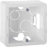 Коробка для накладного монтажа 1-местная белый INSPIRIA (IEK) 673980