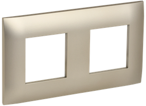 SKANDY Рамка 2-местная SK-F02Sh шампань IEK (IEK) SK-M22-K37