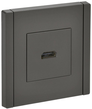 FORTE&PIANO Розетка HDMI FP340 серый IEK (IEK) FP-H10-K03