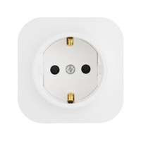 Розетка 1-местная для открытой установки с заземлением без защитных шторок 16А белый QUTEO (IEK) 782211