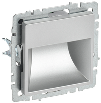 BRITE Подсветка LED встраиваемая ПЛ20-БрА алюминий (IEK) BR-FL20-K47