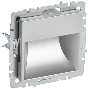 BRITE Подсветка LED встраиваемая ПЛ20-БрА алюминий (IEK) BR-FL20-K47