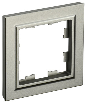 BRITE Рамка 1 пост РУ-1-БрШ шампань (IEK) BR-M12-K37