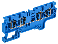 ARMAFIX Клемма пружинная CX4-3 BU 4мм2 трехконтактная синяя IEK (IEK) AF-CT40-00-3-K07-004
