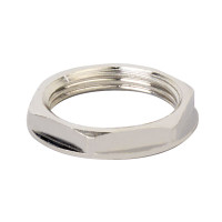 Гайка M25x1,5 никелированная латунь (DKC) 6006-25R